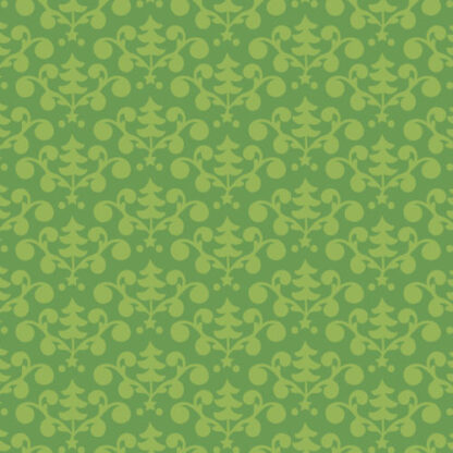 Blend - Even A Mouse - Tree Damask Green